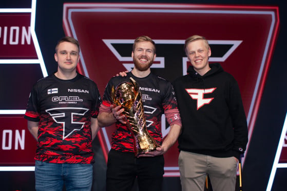 Silverware is nothing new for FaZe Clan and Fuzzface. The team won two of the three phases of the PUBG Europe League. Photo: PUBG Corp - PUBG