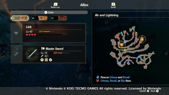 Two new waypoints - Hyrule Warriors: Age of Calamity