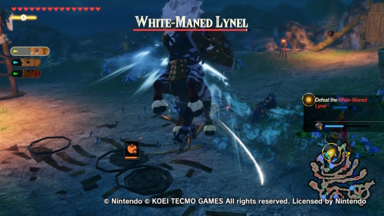 White-Maned Lynel - Hyrule Warriors: Age of Calamity