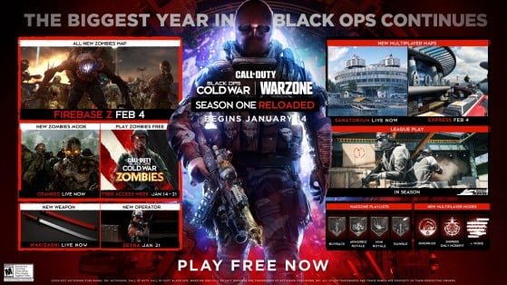 Black Ops Cold War Season 1 Reloaded: Maps, League Play, Game Modes, Weapons, More