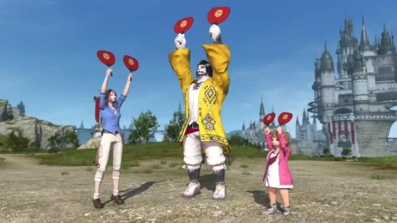 FFXIV new optional item: The Wasshoi Emote is available now