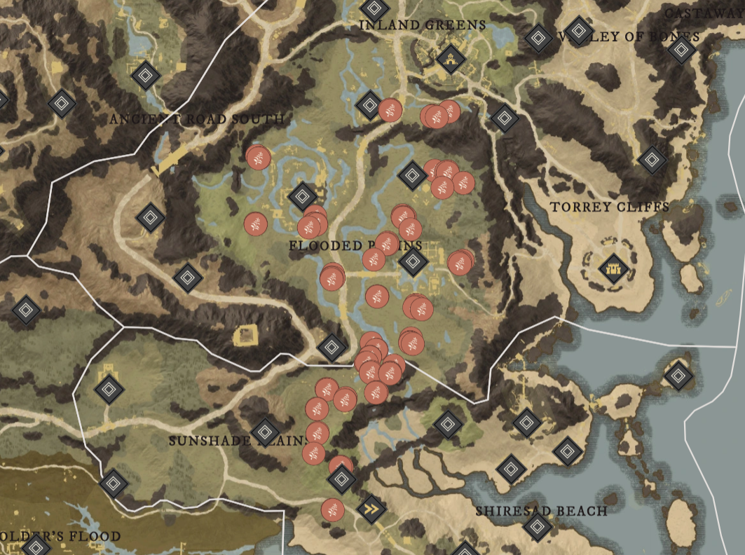 Where to find Silkweed for Silk Threads in New World Millenium