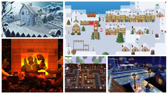 5 games to get you in the Christmas spirit