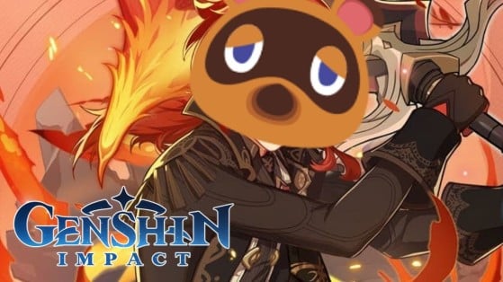 Genshin Impact: when Diluc has an Animal Crossing voice