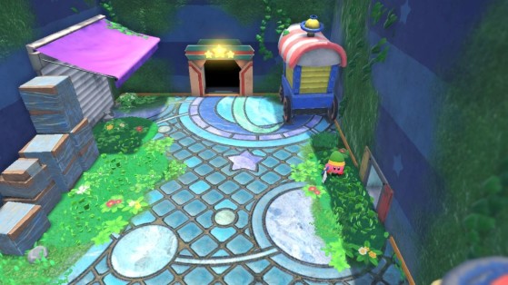 A secret passage on your right - Kirby and The Forgotten Land