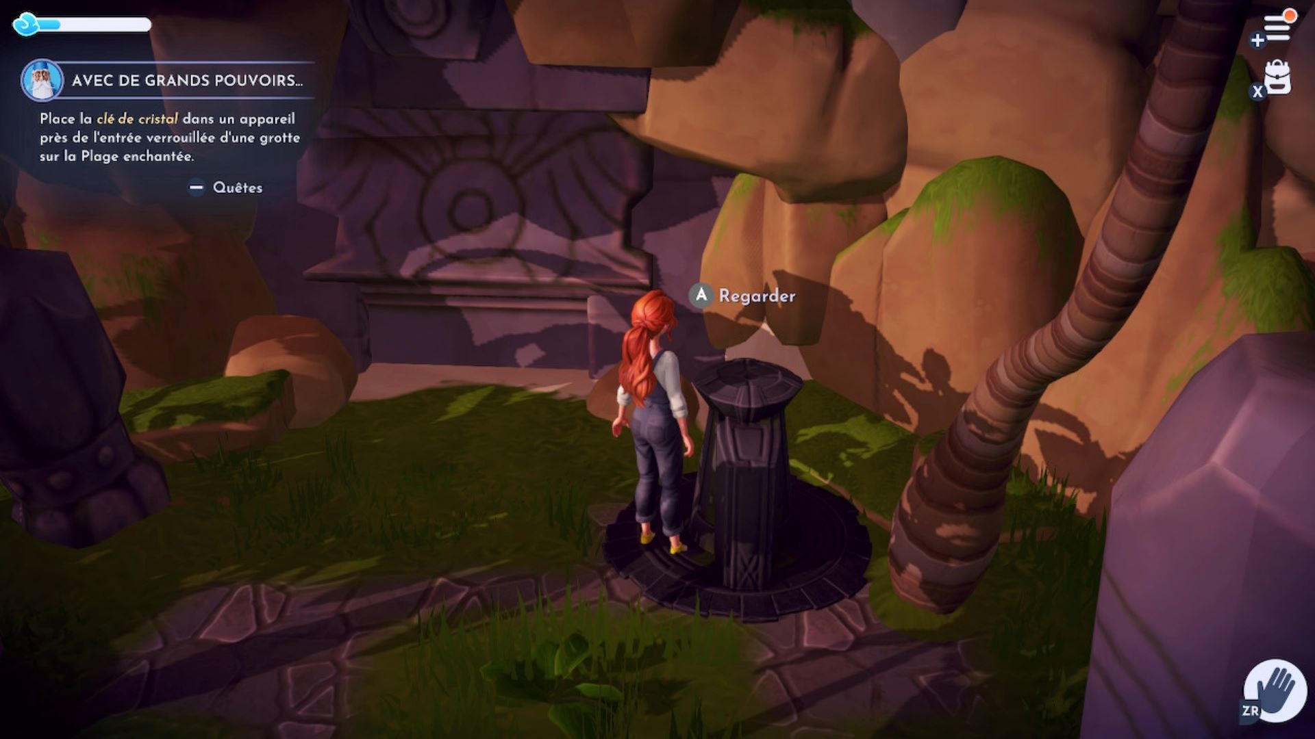 Disney Dreamlight Valley cave With great powers, Where to find the two