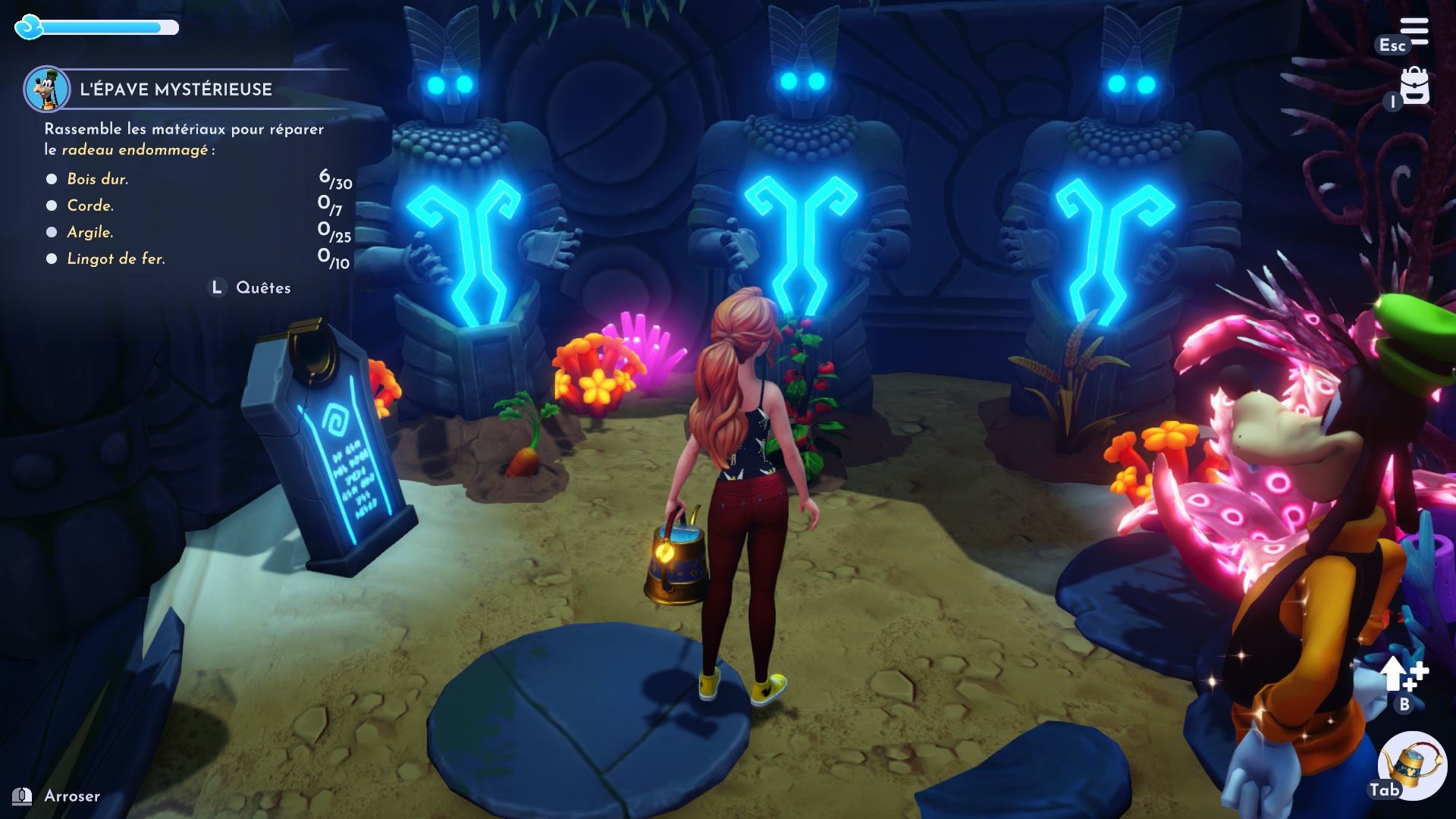 Disney Dreamlight Valley cave With great powers, Where to find the two