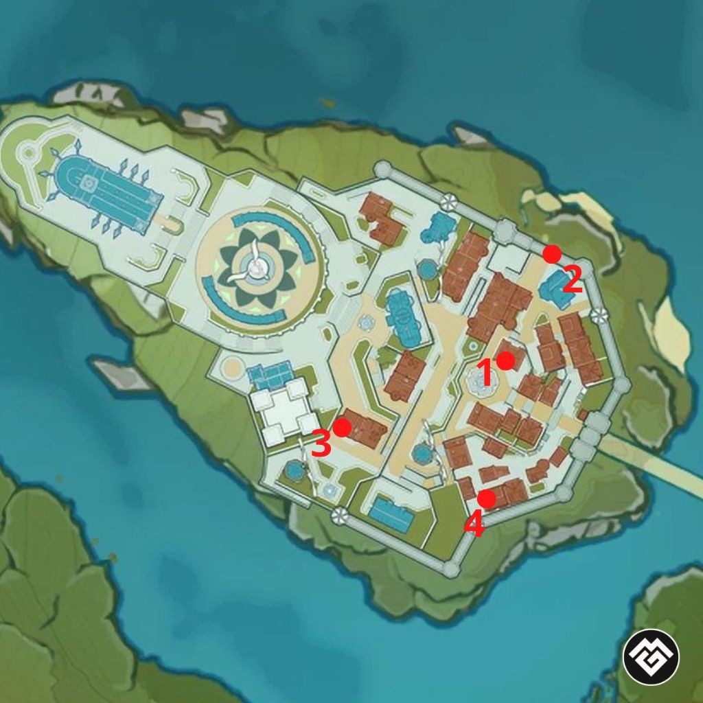 Genshin Impact Reclamation, locations of all Mondstadt posters for the