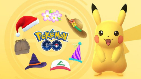 Capture Pikachu with different hats in Pokemon GO!