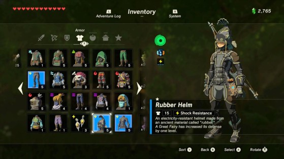 Zelda BotW Guide: Getting the full rubber set