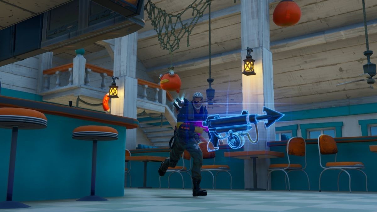 Fortnite Guide pull an item, an opponent, & catch a fish using a