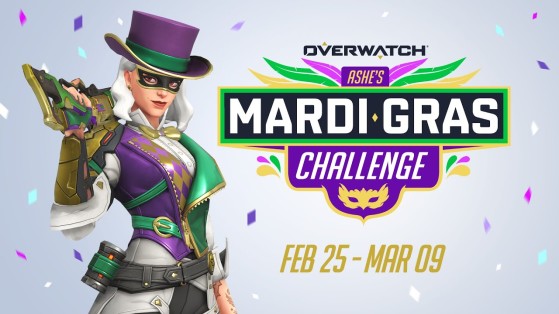 Overwatch: Ashe Mardi Gras skin and event