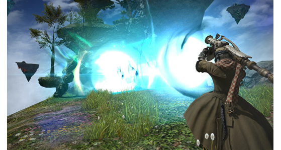 Aetheromatic Auger in action - Final Fantasy XIV