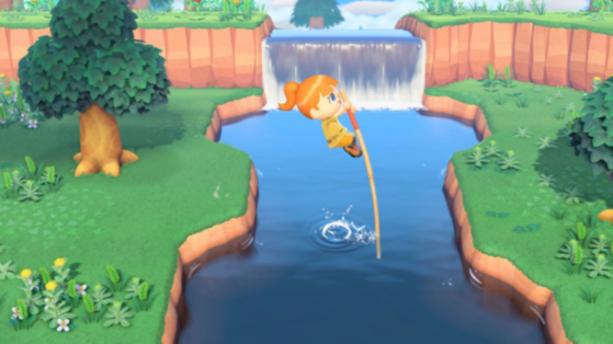 Animal Crossing: New Horizons: How to cross rivers with the Vaulting Pole