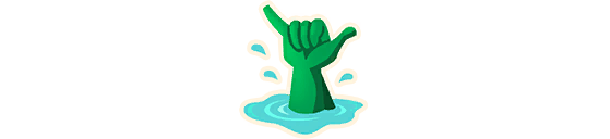 Sea Shaka Emoji - Fortnite