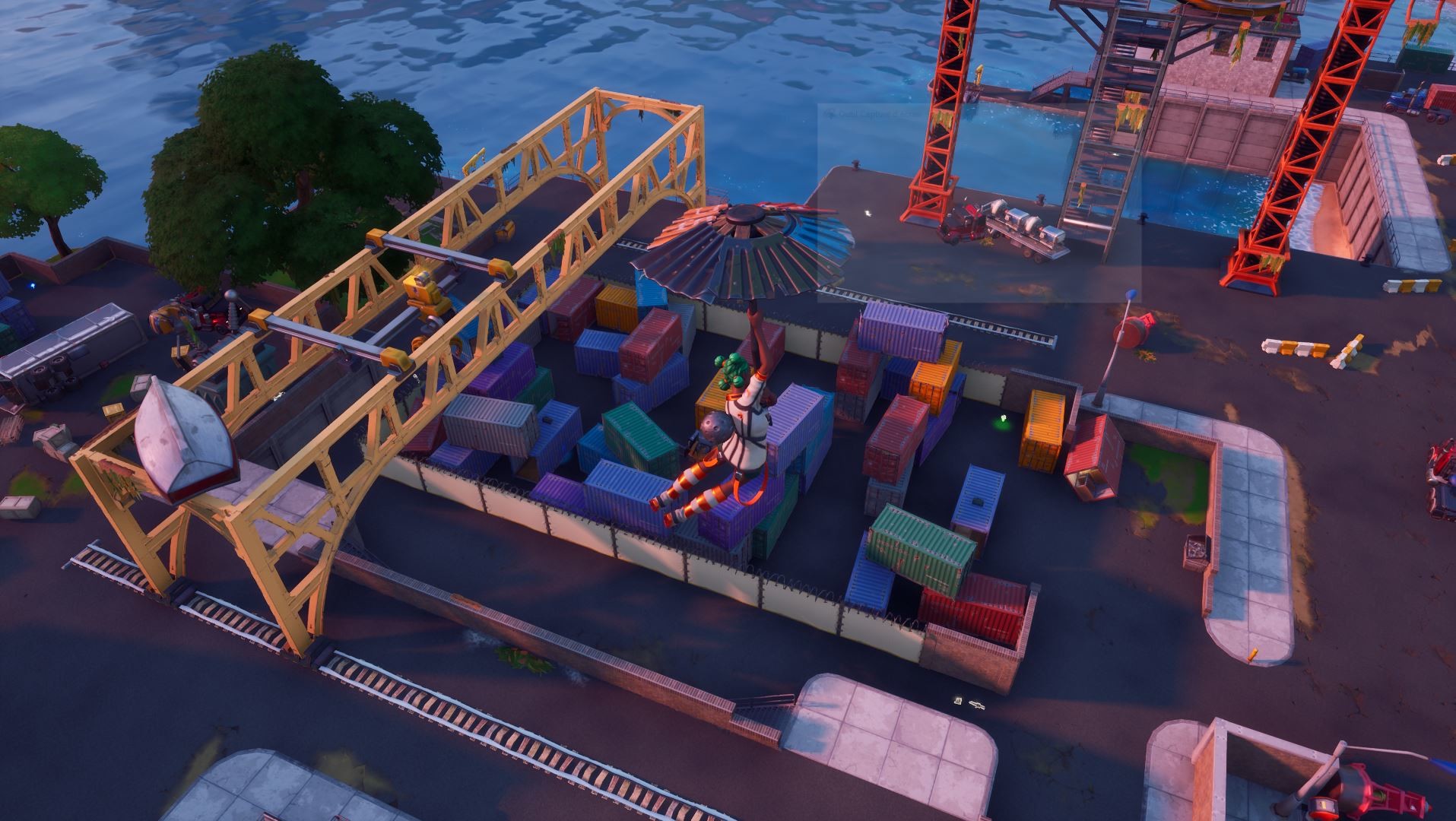 Fortnite Season 3 Week 10 Challenges Dirty Docks shipping containers