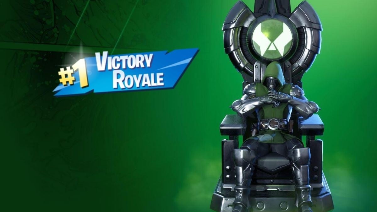 Fortnite Emote during a Victory Royale, Doctor Doom Awakening