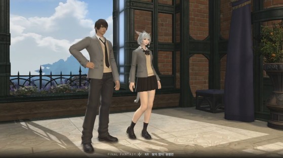 FFXIV School Uniform Glamour revealed on Korean Version - Final Fantasy XIV