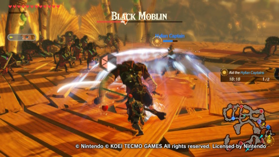 A Black Moblin. - Hyrule Warriors: Age of Calamity