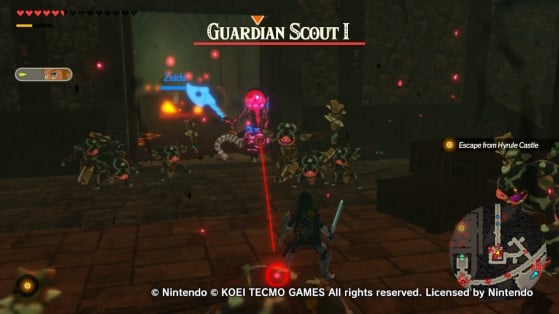 Guardian Scout in Hyrule Warriors: Age of Calamity - Hyrule Warriors: Age of Calamity