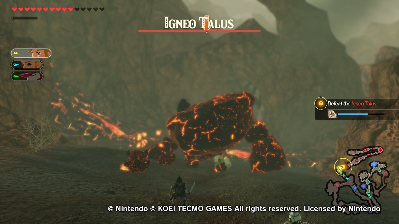 How to beat Water and Fire Hyrule Warriors Age of Calamity Guide