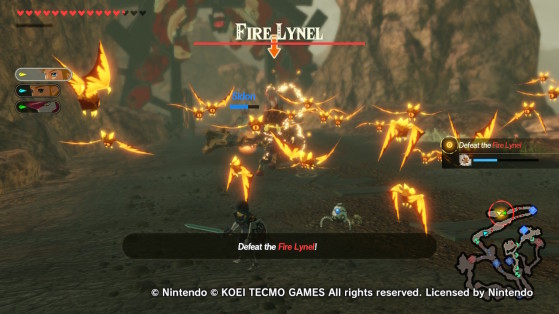 Fire Lynel in Hyrule Warriors: Age of Calamity - Hyrule Warriors: Age of Calamity