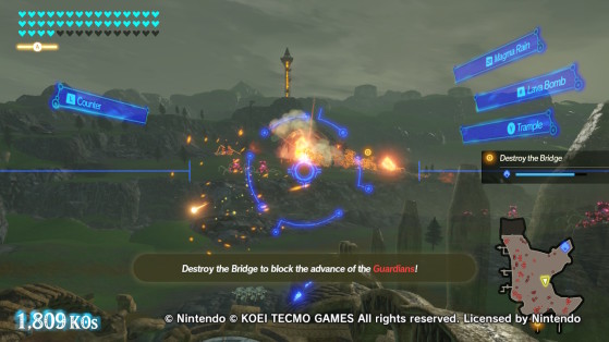 Vah Rudania mission in Water and Fire, Hyrule Warriors: Age of Calamity. - Hyrule Warriors: Age of Calamity