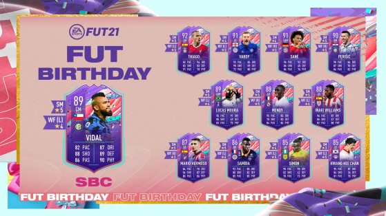 How to unlock FUT Birthday Vidal on FUT 21
