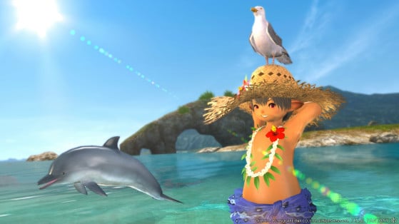 FFXIV seagull and dolphin minions - Final Fantasy XIV