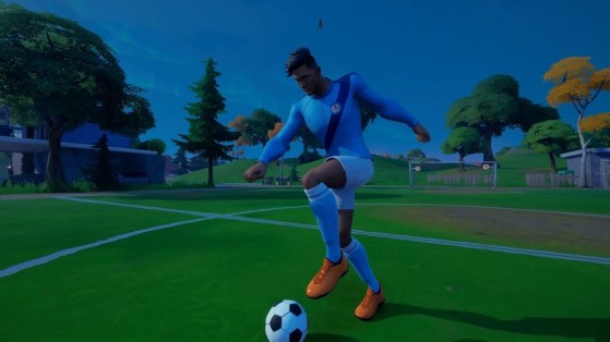 Where to find the soccer characters in Fortnite