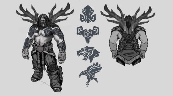First concept art of the new Udyr rework after player feedback - League of Legends