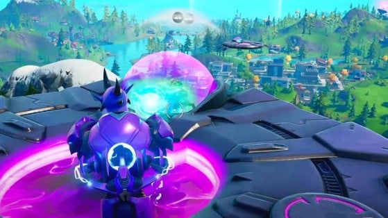 Fortnite Week 9 Challenge: Dance on an Abductor or as a passenger on a Saucer