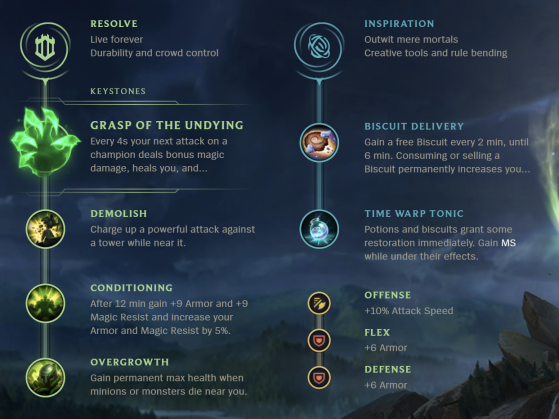 Maokai Rune Choices - League of Legends