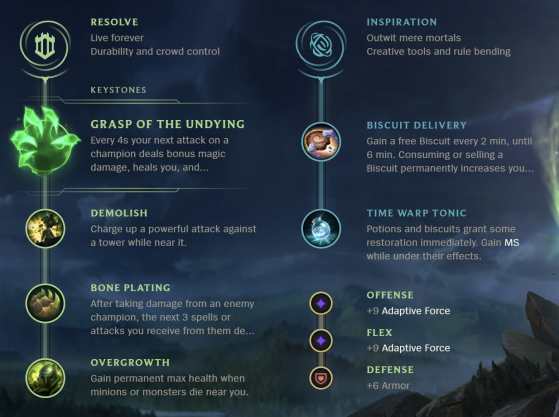 Gangplank Rune Choices - League of Legends