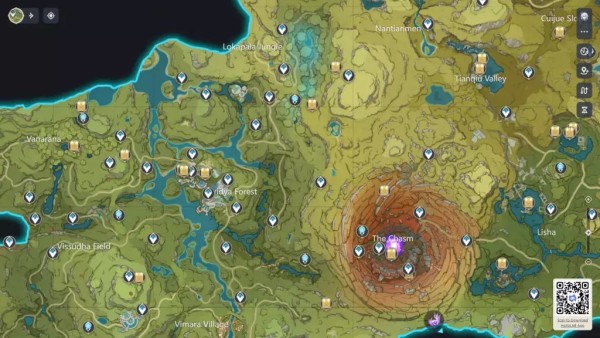 The interactive map is awesome, lets you find all the chests and all sorts  of useful info! Genshin Impact