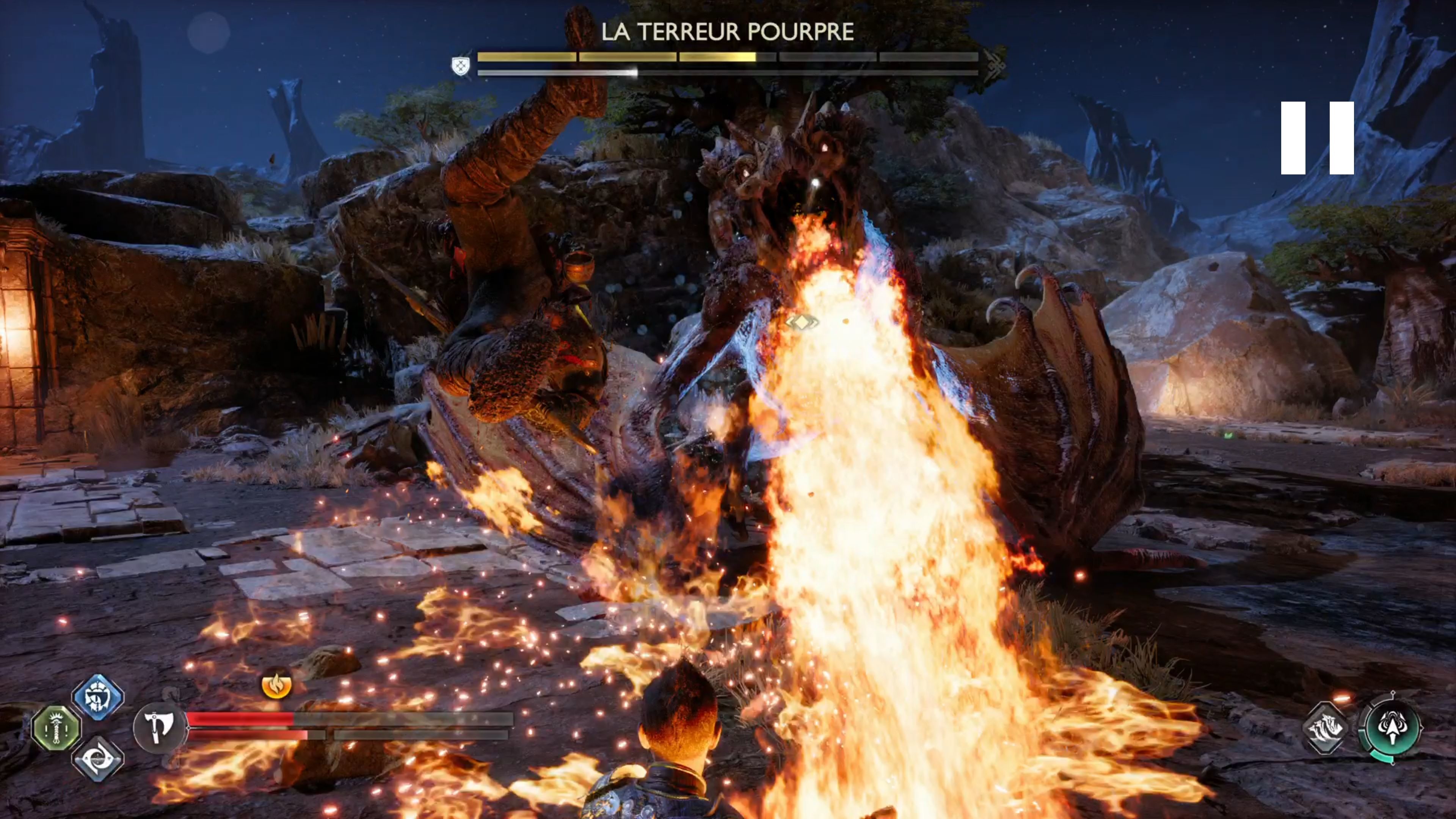 God of War Ragnarok How to beat the flying dragon in Vanaheim? Millenium