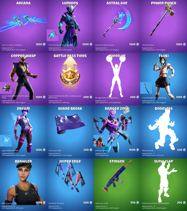 What's on offer in the Fortnite Item Shop for September 27? - Millenium