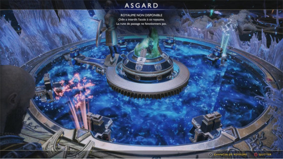Asgard, available on the world map and yet inaccessible. You'll have to wait for episode 2! - Final Fantasy 7 Remake