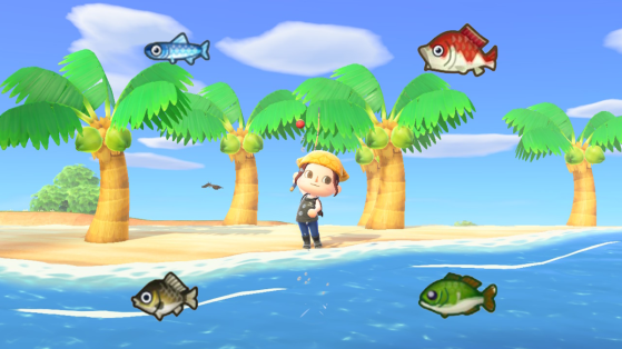 Animal Crossing: New Horizons: list of fish available in March