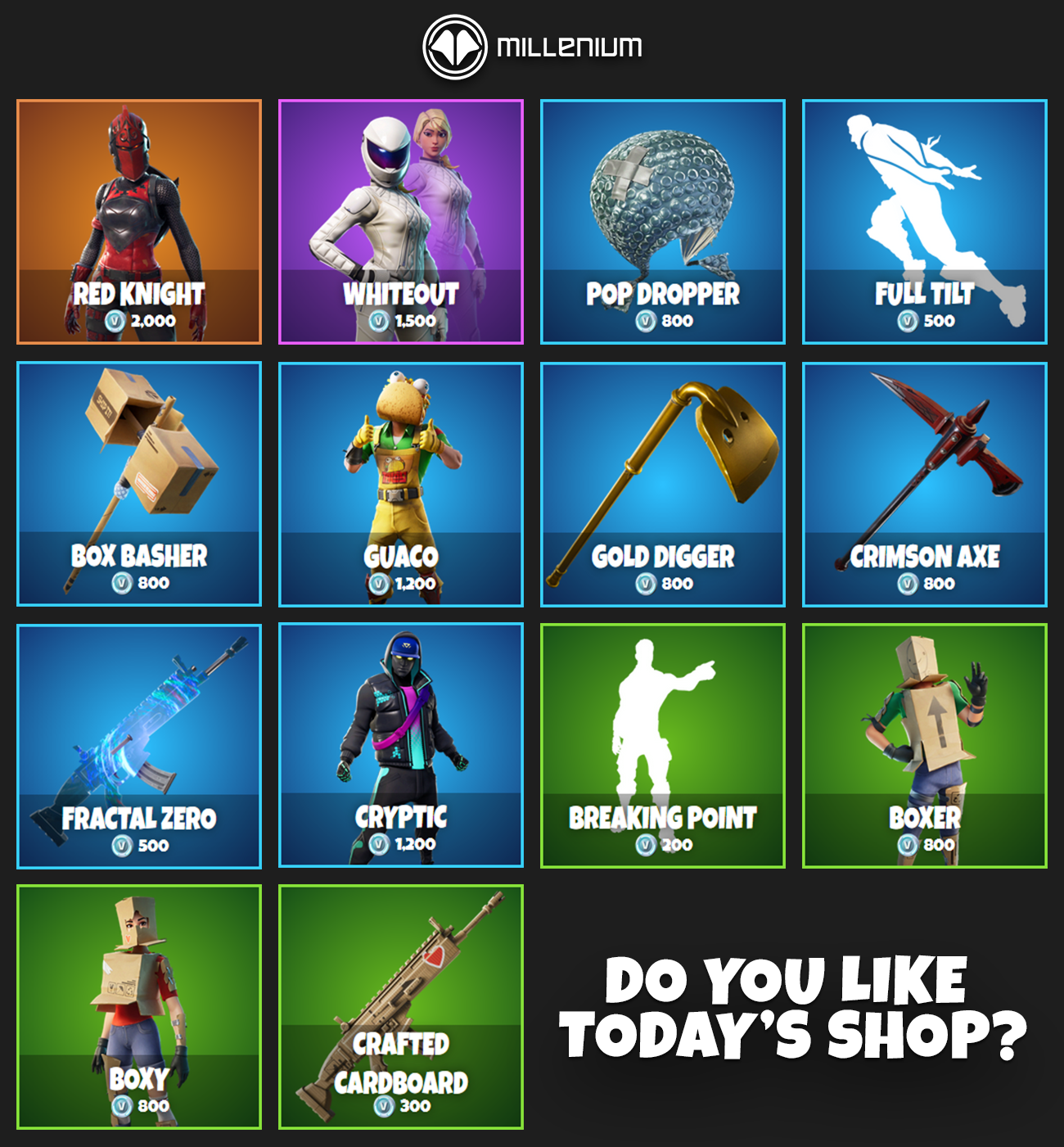 What is in the Fortnite Item Shop today? Red Knight comes back on April ...