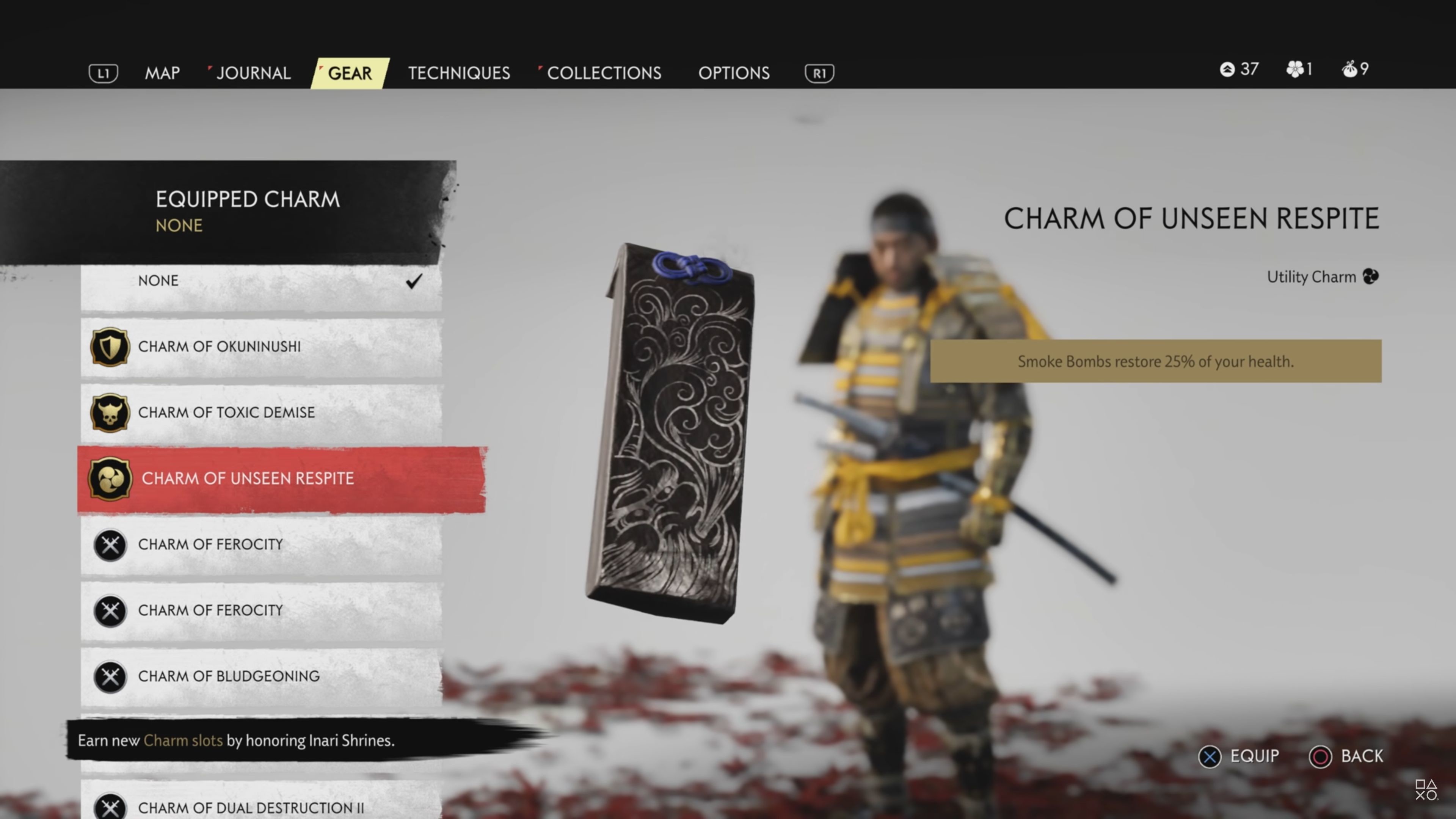 Ghost of Tsushima Shrines & Charms Millenium