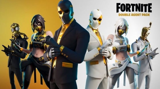 New Fortnite Double Agent pack featuring Ghost and Shadow