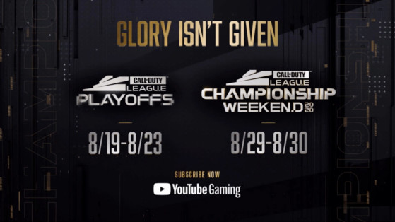 Call of Duty League: Dates for Championship Weekend revealed