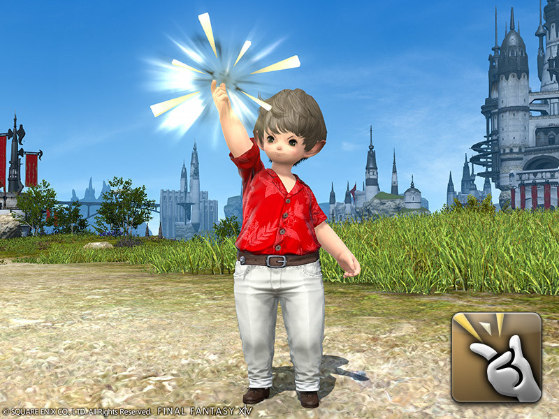 FFXIV new EmetSelch Snap emote and changes on Trial version Millenium