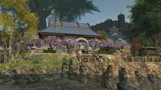 FFXIV Best Housing Plots The Lavender Beds - Final Fantasy XIV