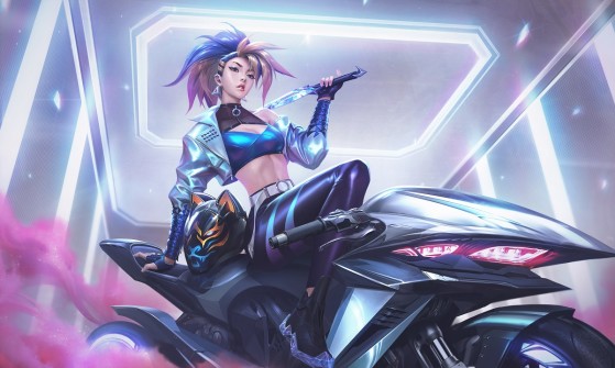 K/DA ALL OUT Akali skin - League of Legends