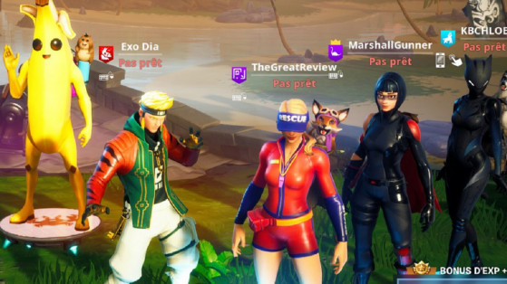Fortnite: it is possible to create groups of 16 players