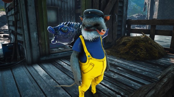 Gill will tell you where to find Guppos - Biomutant