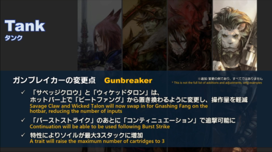 FFXIV Endwalker Gunbreaker Adjustments - Final Fantasy XIV