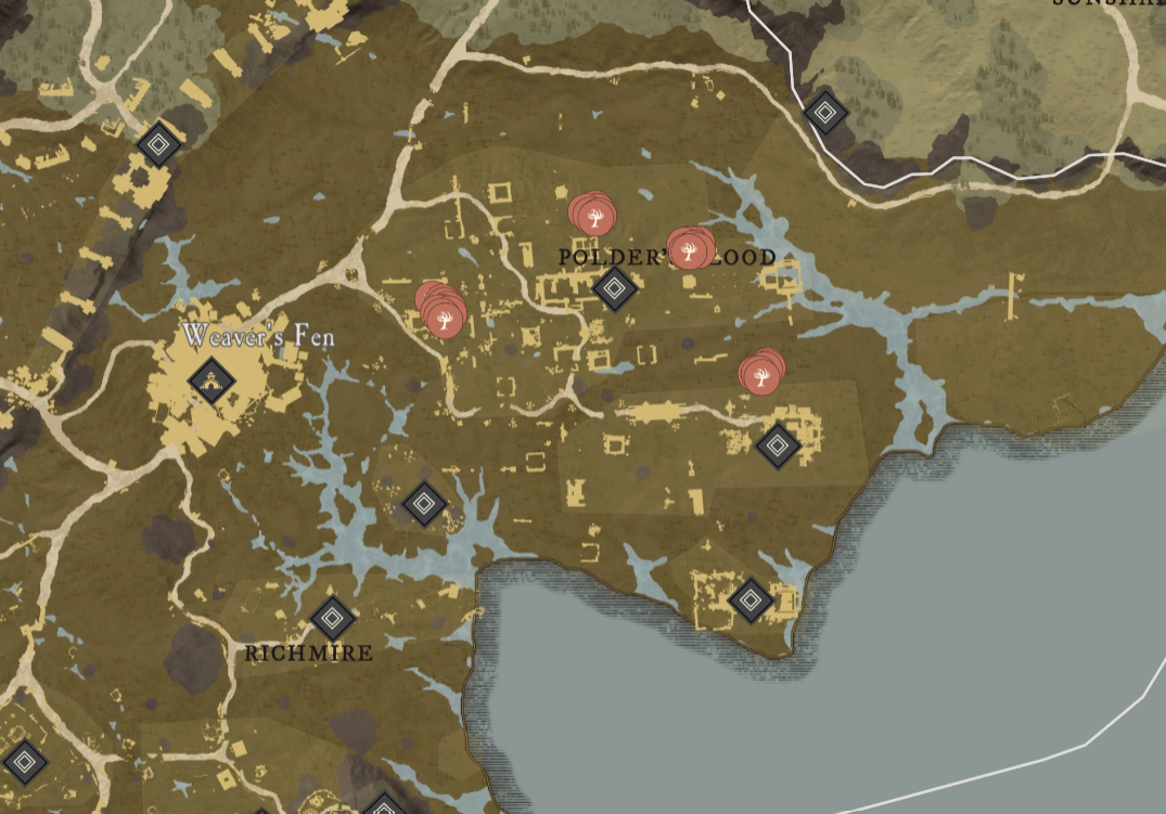 Where to find Wyrdwood for Wyrdwood Planks in New World Millenium